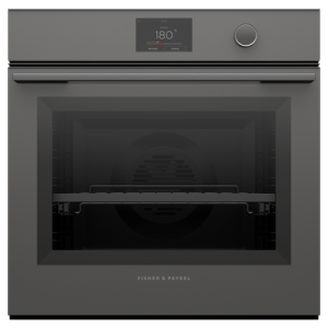 Fisher & Paykel OB60SMPTDG1 60cm Series 9 Minimal Pyrolytic Oven - Grey Glass