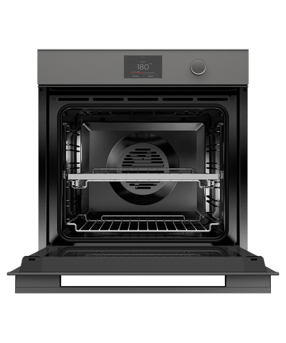 Fisher & Paykel OB60SMPTDG1 60cm Series 9 Minimal Pyrolytic Oven - Grey Glass - Image 2