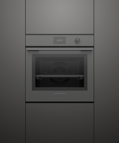 Fisher & Paykel OB60SMPTDG1 60cm Series 9 Minimal Pyrolytic Oven - Grey Glass - Image 3