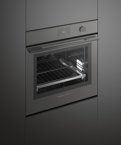Fisher & Paykel OB60SMPTDG1 60cm Series 9 Minimal Pyrolytic Oven - Grey Glass - Image 5
