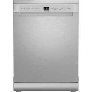 Hotpoint H8FHS61XUK Freestanding Dishwasher - Stainless Steel