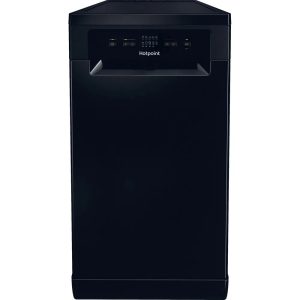 Hotpoint HP2FD10CS90BUK Freestanding Slimline Dishwasher - Black
