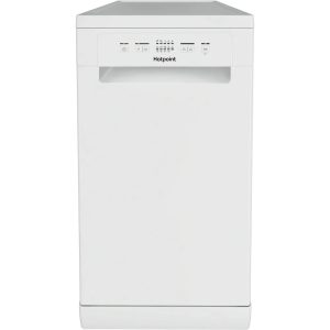 Hotpoint HP2FD10CS90WUK Freestanding Slimline Dishwasher - White
