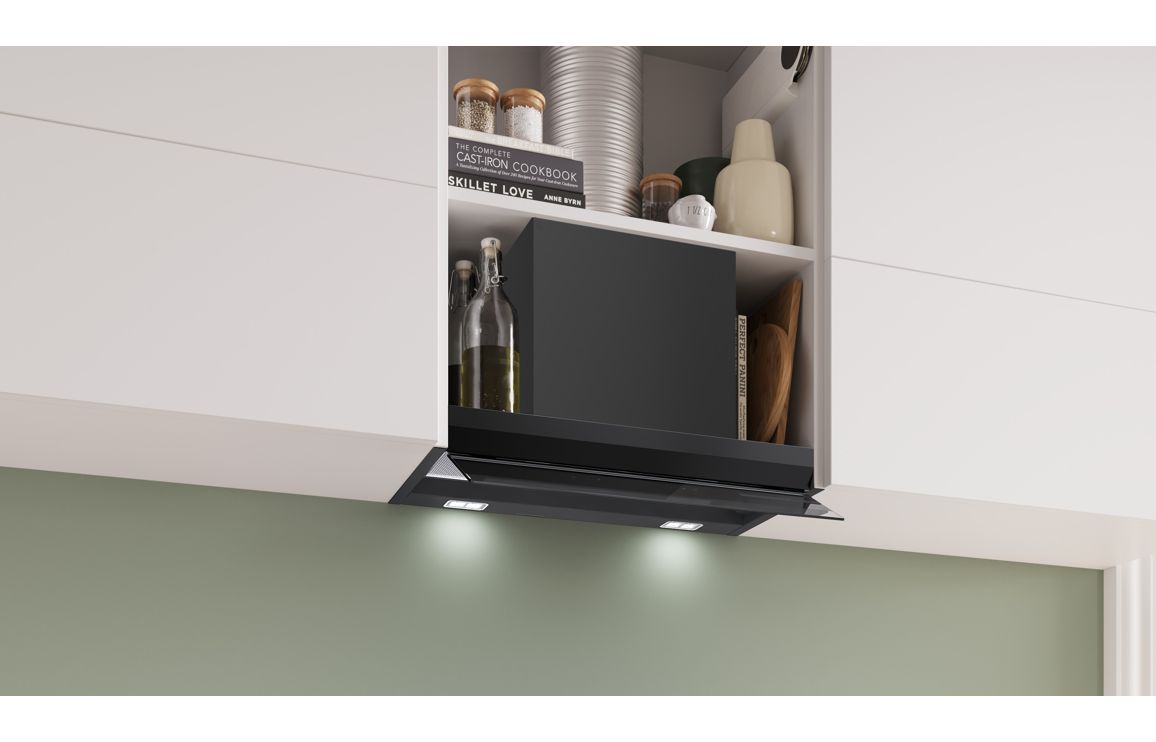 Bosch Series 6 DBB67DP60B 60cm Integrated Hood - Black - Image 4